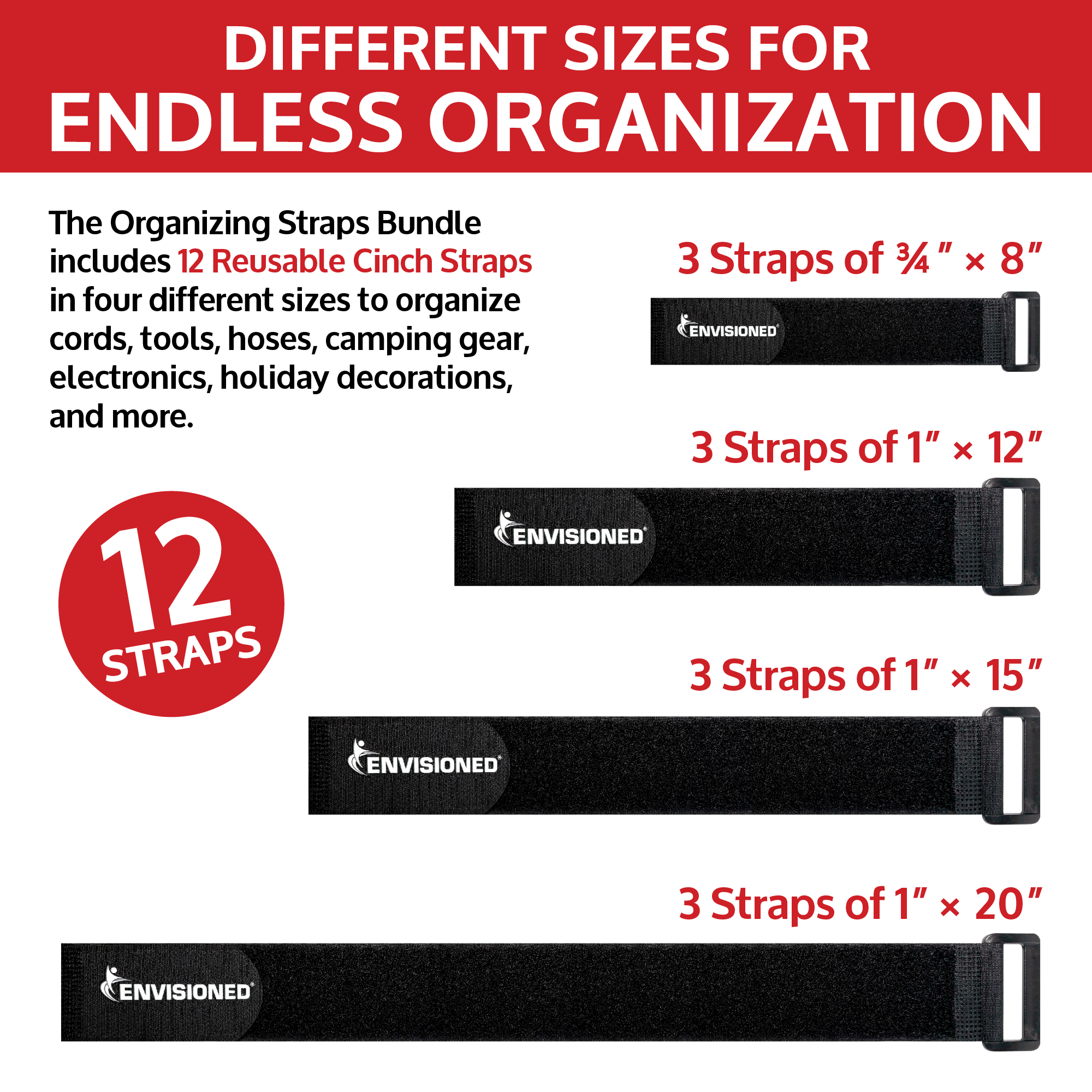 Organizing Straps Bundle