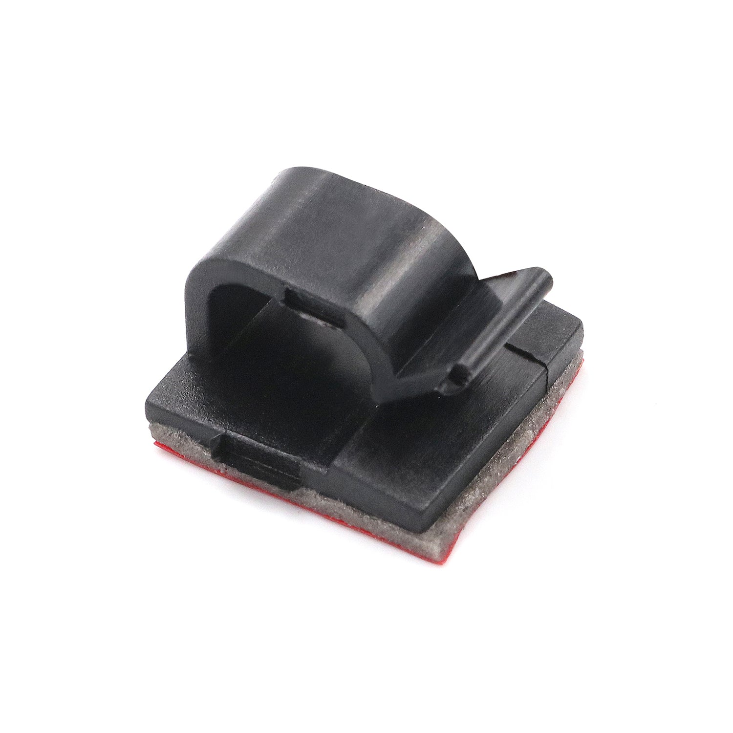 Small Cable Clips (1/2" x 1/2") - 100 Pack Bundled with 10 Bonus Reusable Cable Ties