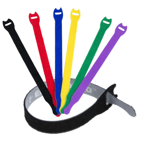 Reusable Cable Ties Mixed Colors