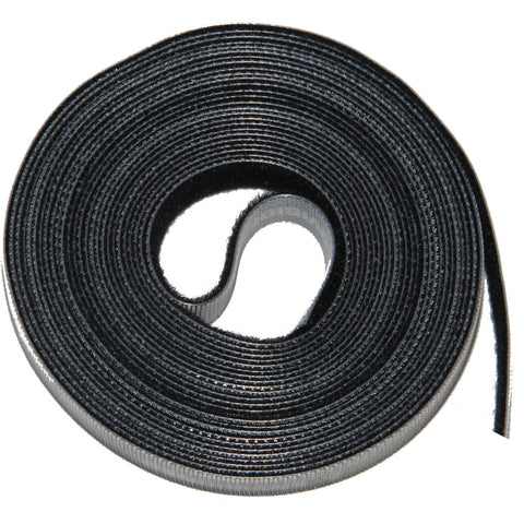 Reusable Cable Tie Roll Black
