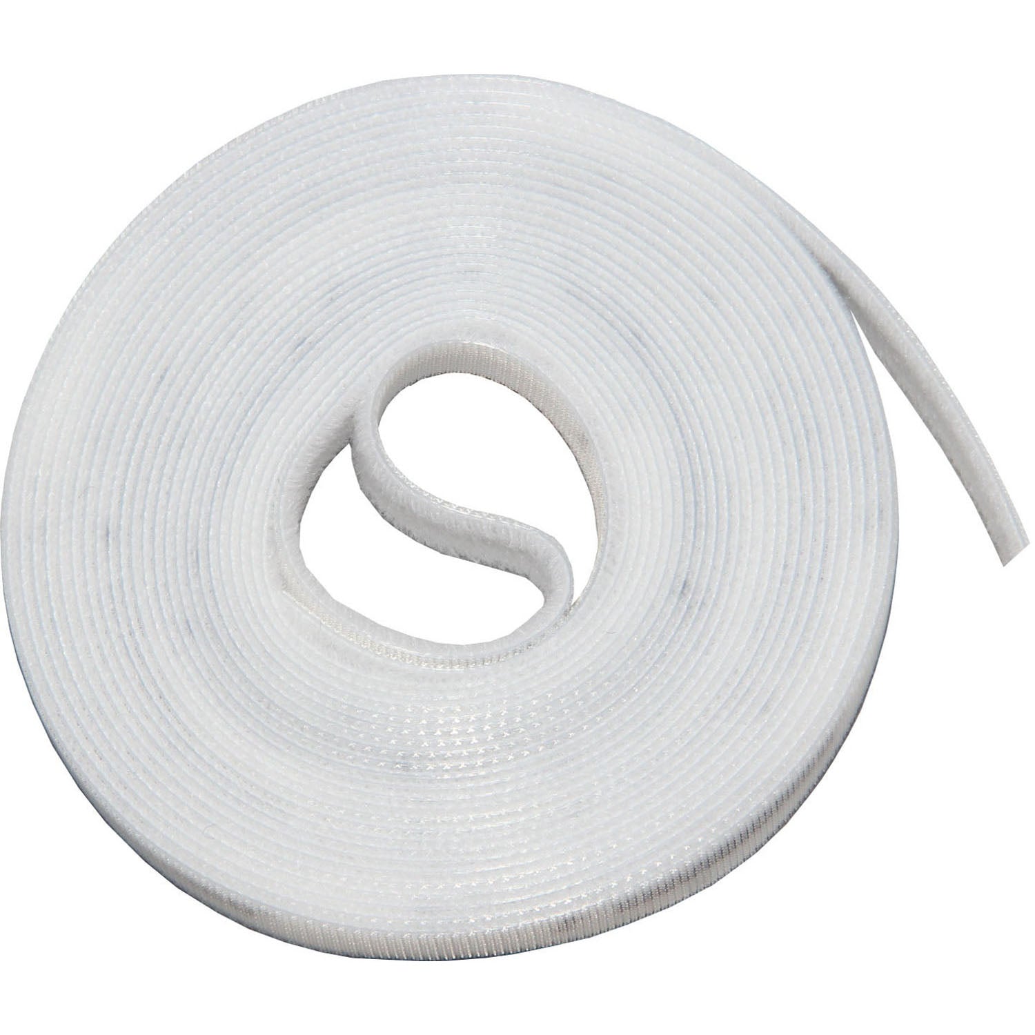 Reusable Cable Tie Roll White