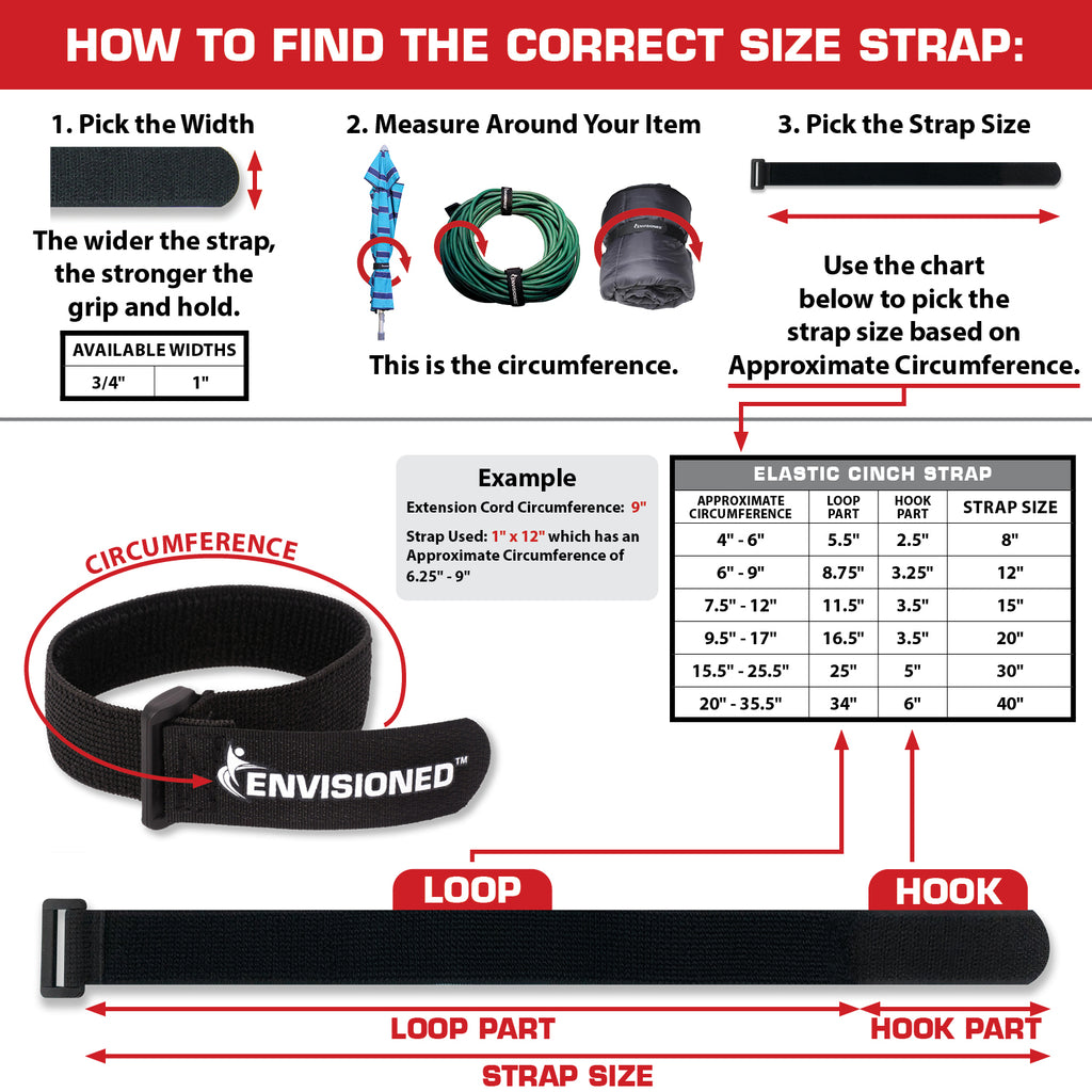 Elastic Cinch Straps