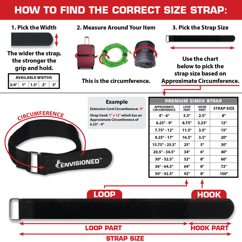 Premium Cinch Straps