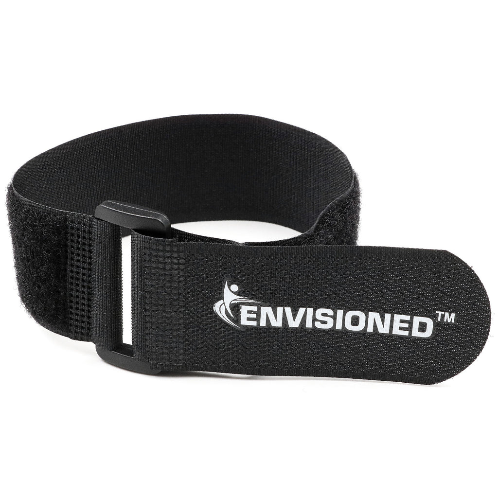 Black Reusable Luggage Straps (2 Pack)