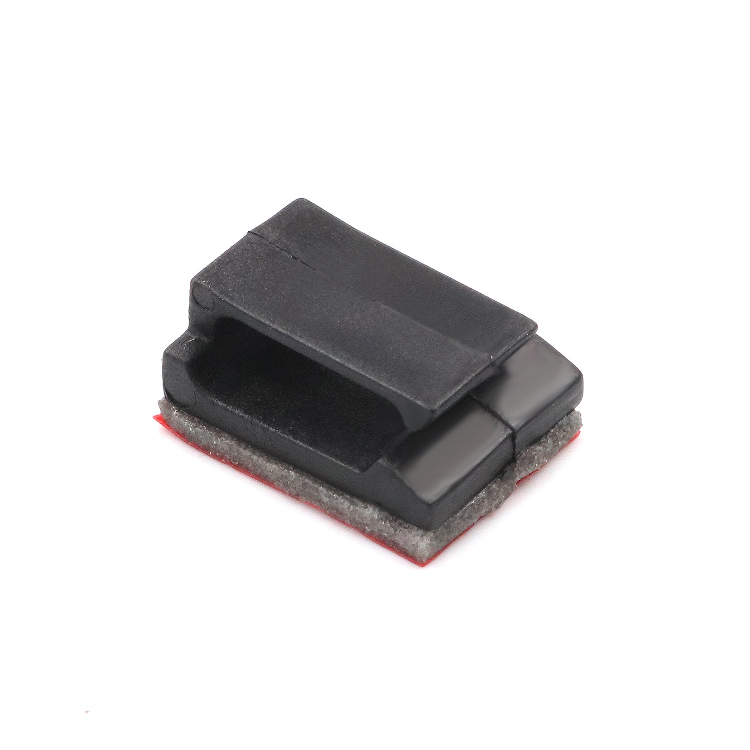 Mini Cable Clips (12mm x 9.5mm) - 100 Pack Bundled with 10 Bonus Reusable Cable Ties