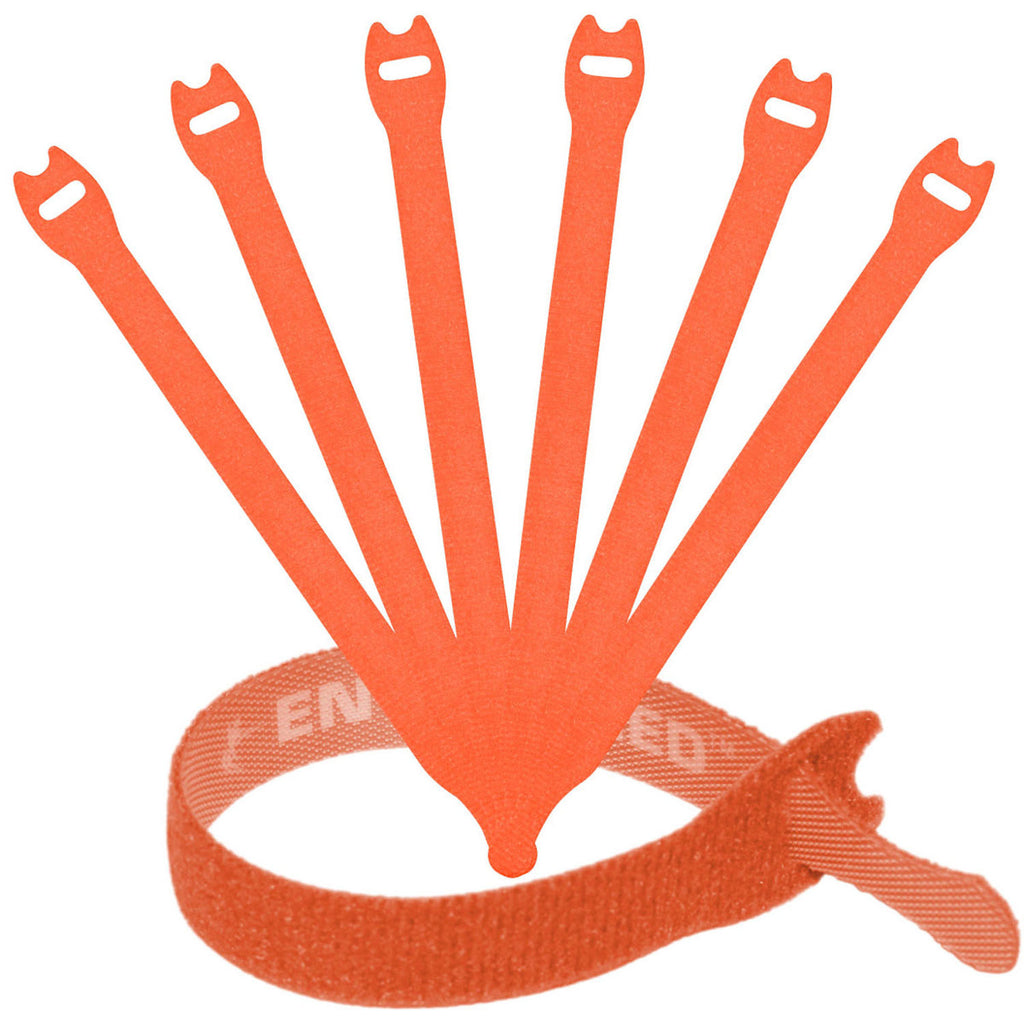 Reusable Cable Ties Orange