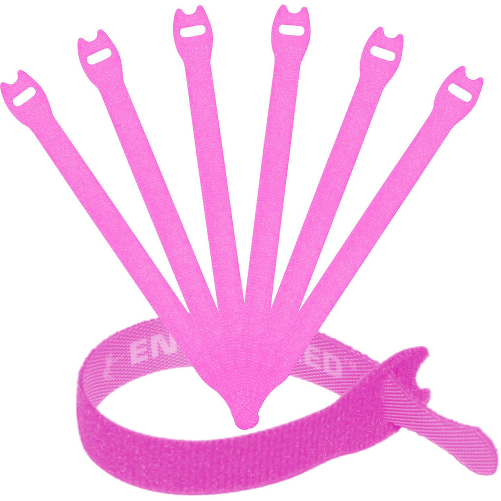 Reusable Cable Ties Pink