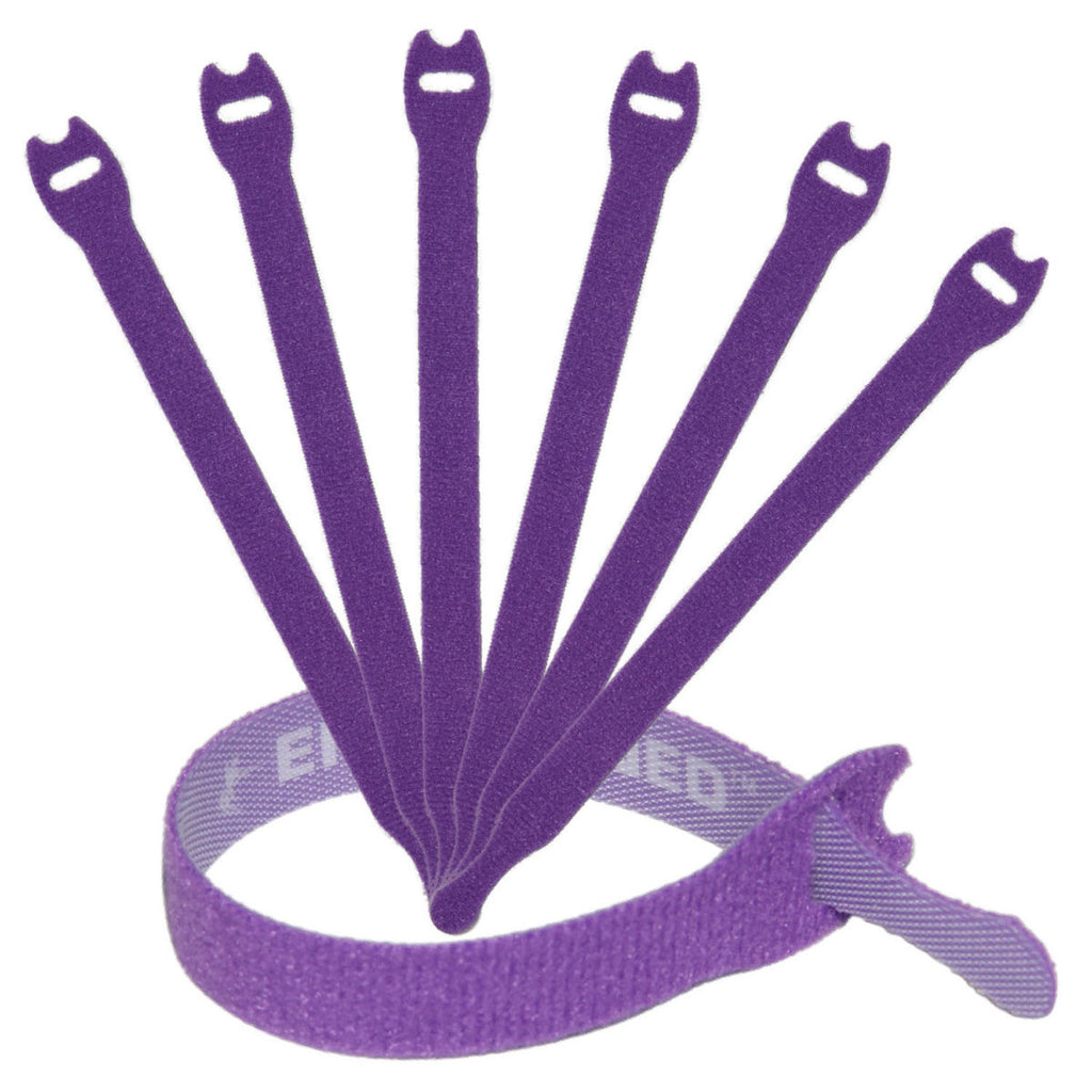 Reusable Cable Ties Purple