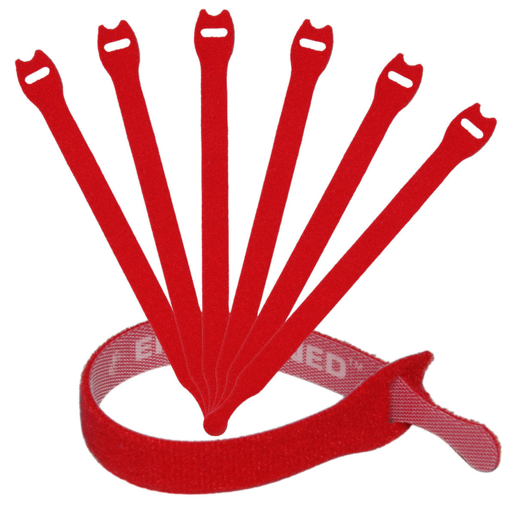 Reusable Cable Ties Red