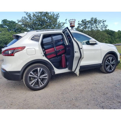 Neon Green Reusable Luggage Straps (2 Pack)