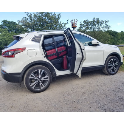 Neon Green Reusable Luggage Straps (2 Pack)