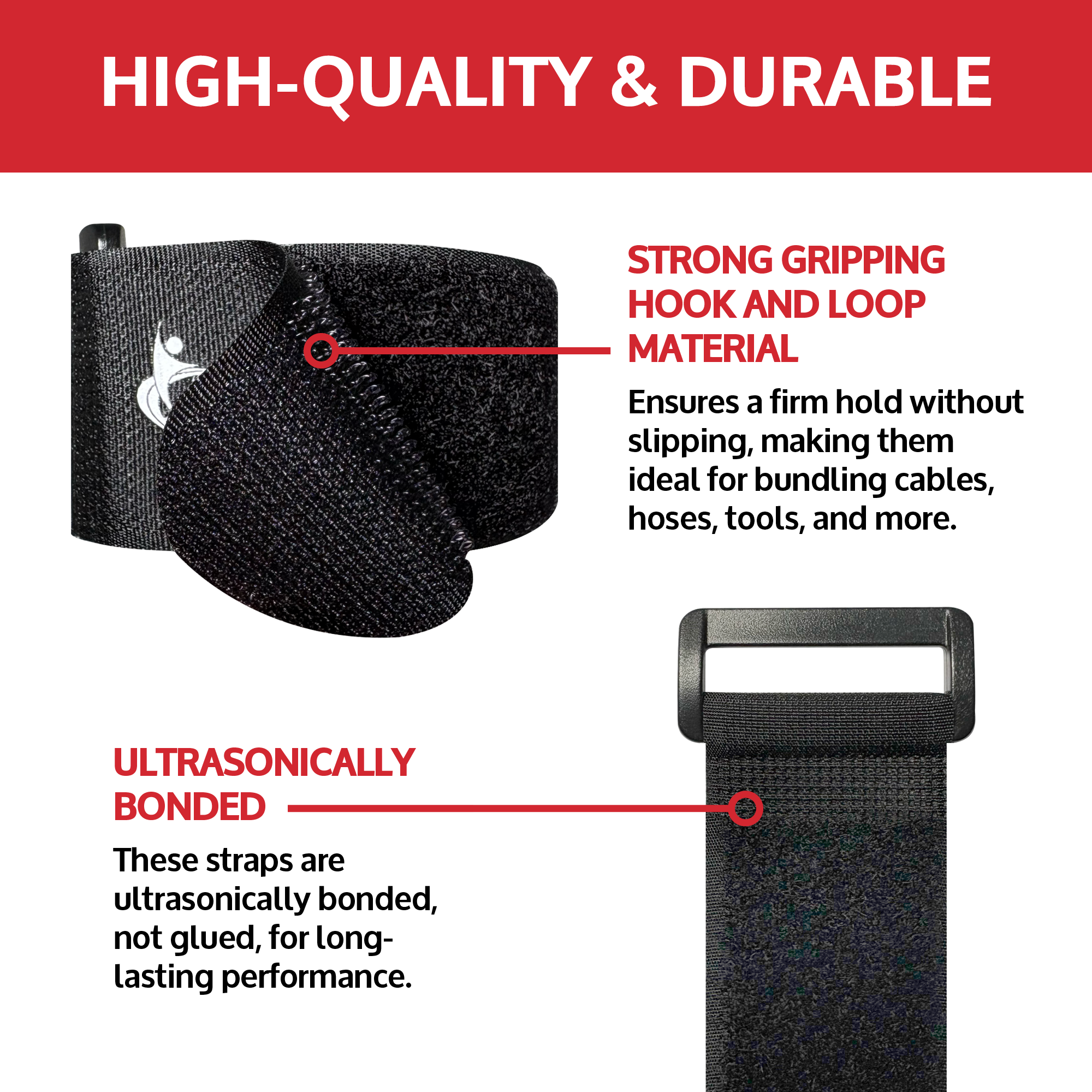 Garage Cinch Strap - Variety 10 Pack