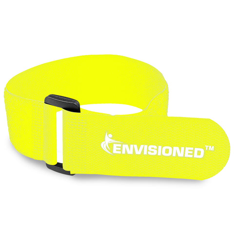 Neon Yellow Reusable Luggage Straps (2 Pack)