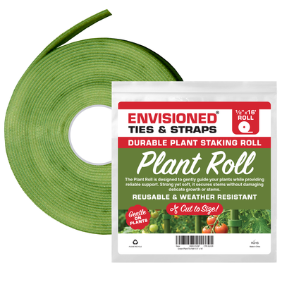 Plant Roll - Durable, Reusable Plant Staking Roll