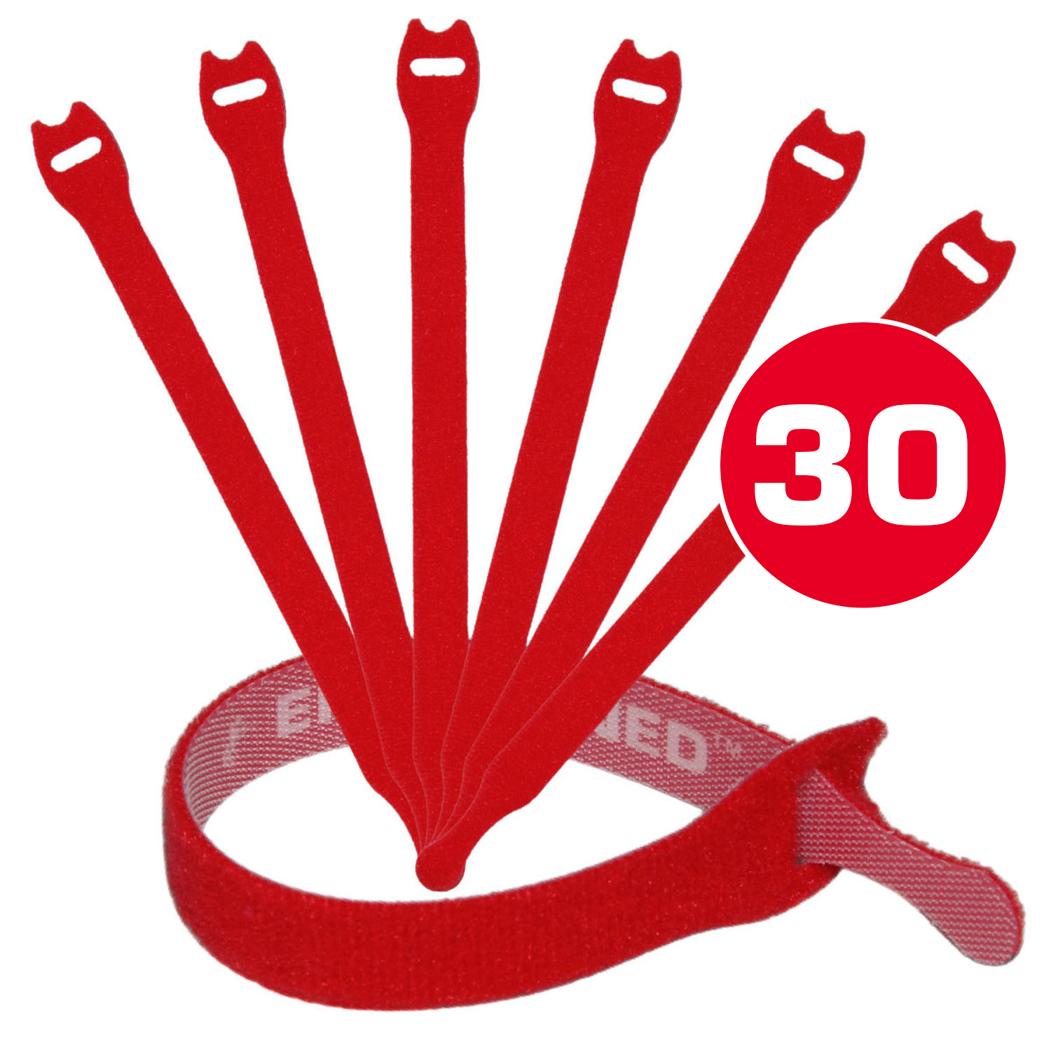 Cable Ties Red