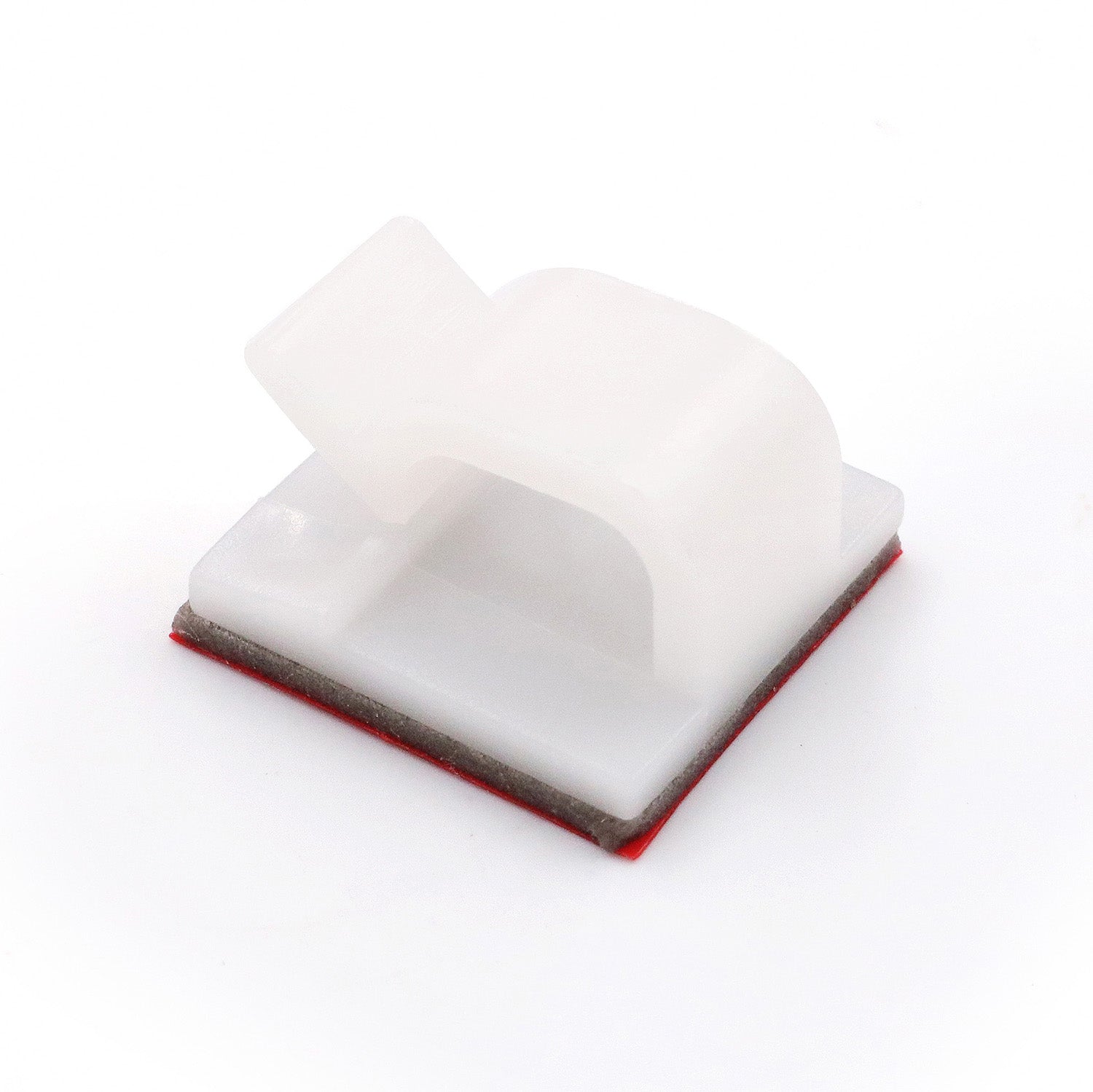 Small Cable Clips (1/2" x 1/2") - 100 Pack Bundled with 10 Bonus Reusable Cable Ties