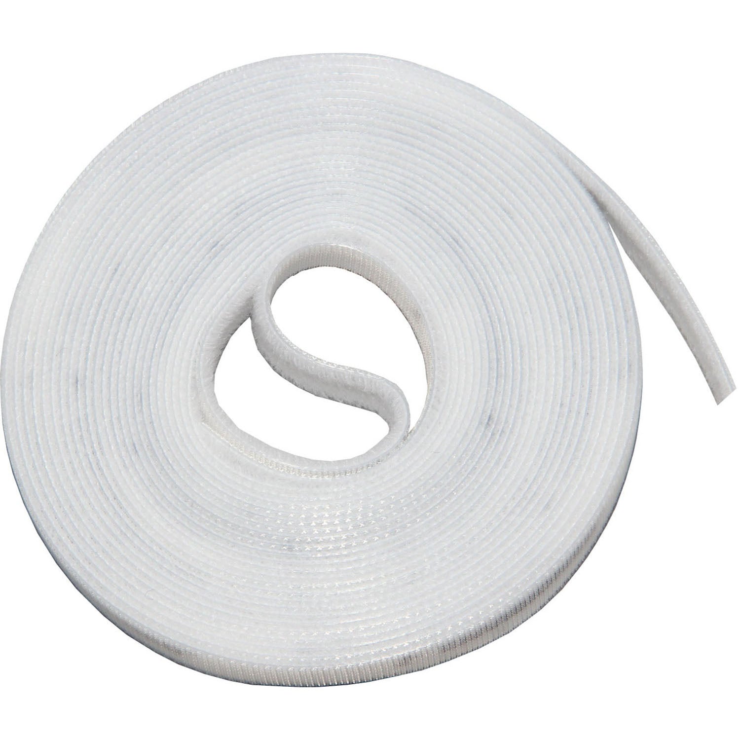 Reusable Cable Tie Roll White