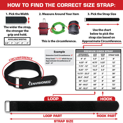 Premium Cinch Straps