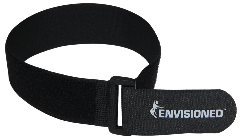 Cinch Straps, Reusable Black Nylon Cable/Securing Straps, 1 inch Wide