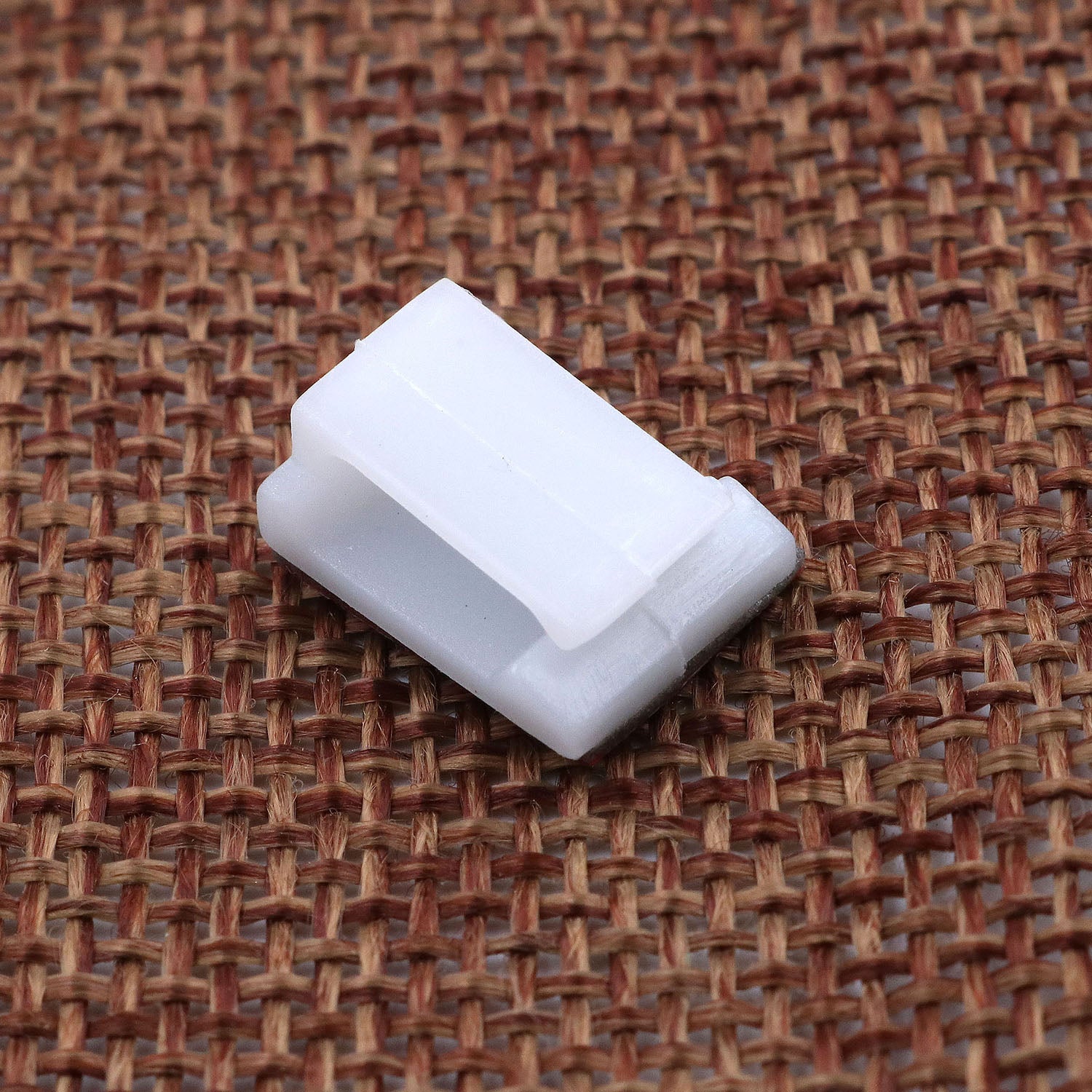 Mini Cable Clips (12mm x 9.5mm) - 100 Pack Bundled with 10 Bonus Reusable Cable Ties