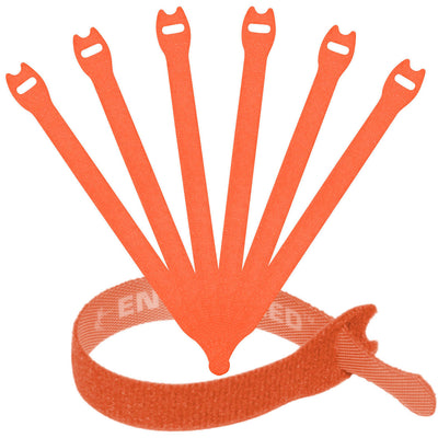 Reusable Cable Ties Orange