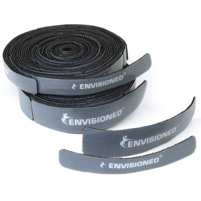 Precut Reusable Cable Ties Roll, 50 Precut Straps